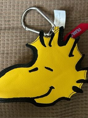 Vera Bradley Yellow Woodstock Keychain Wallet